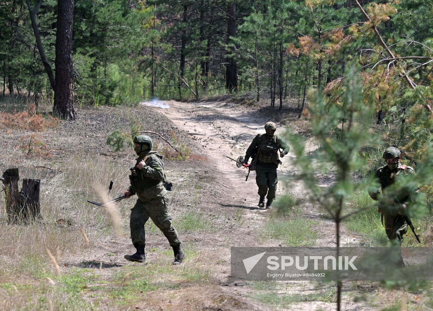 Russia Ukraine Military Operation Sappers