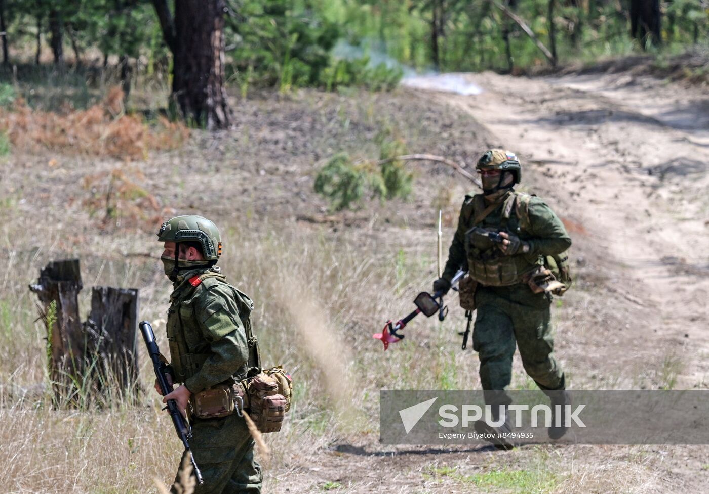 Russia Ukraine Military Operation Sappers