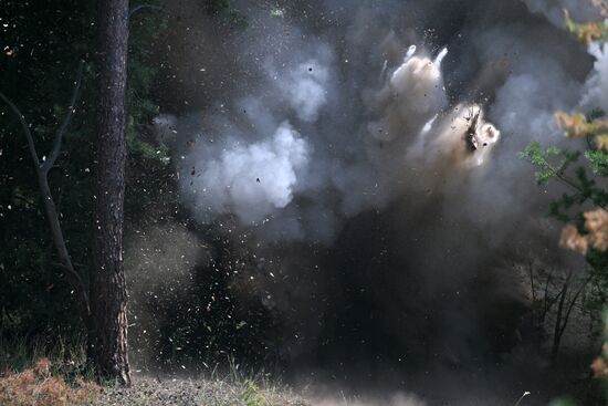 Russia Ukraine Military Operation Sappers