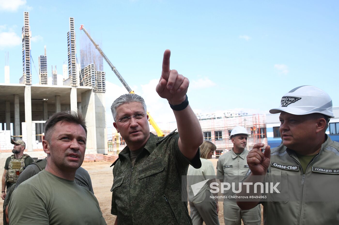 Russia DPR Construction