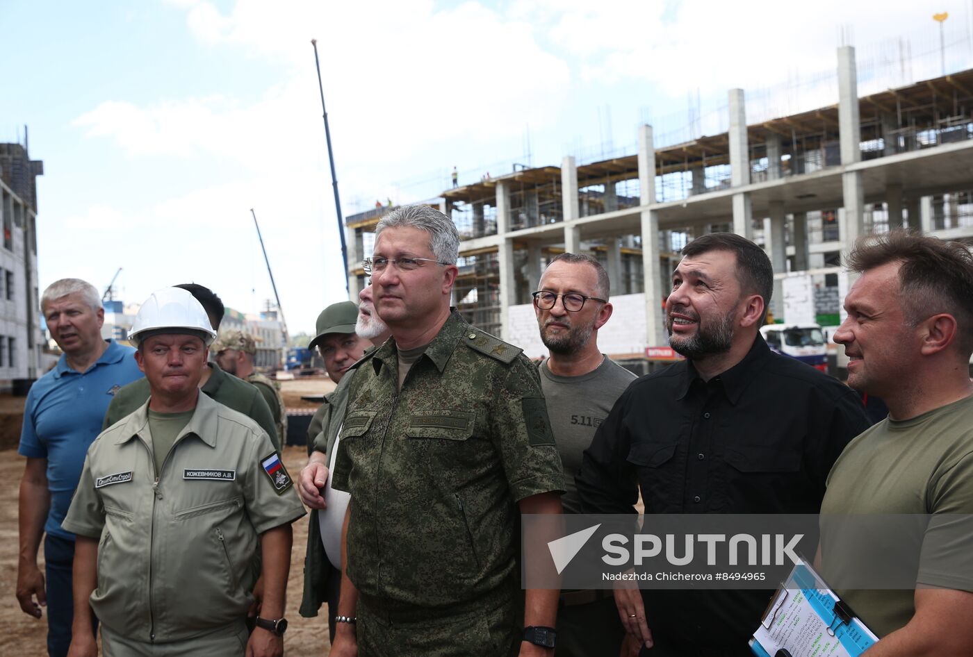 Russia DPR Construction