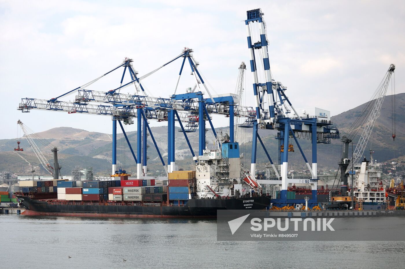 Russia Novorossiysk Commercial Sea Port