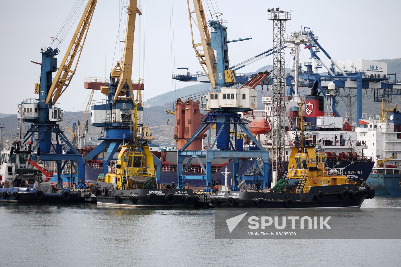 Russia Novorossiysk Commercial Sea Port