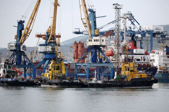 Russia Novorossiysk Commercial Sea Port