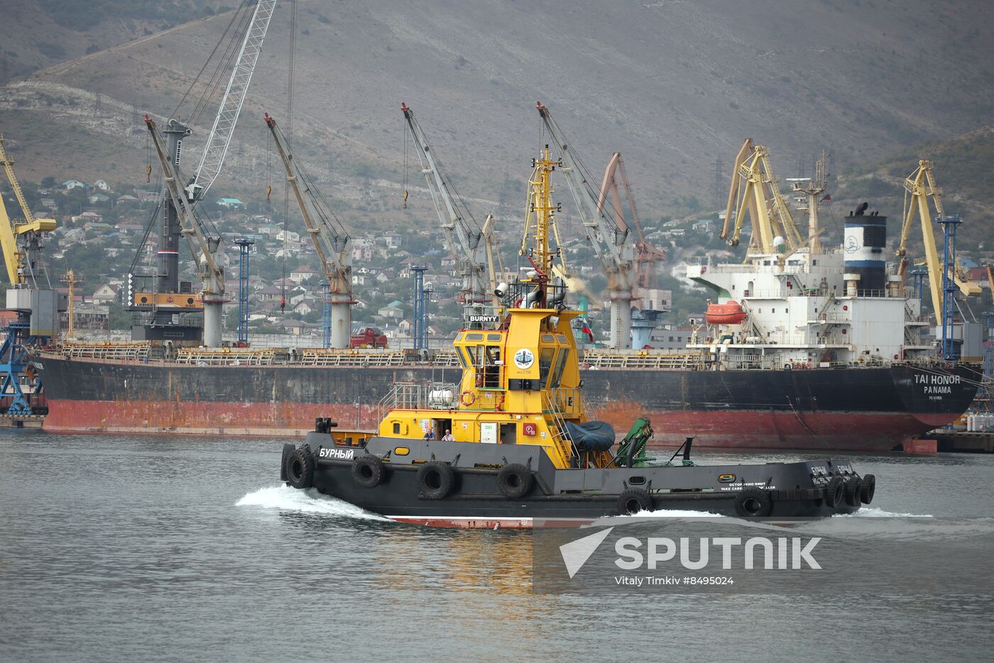 Russia Novorossiysk Commercial Sea Port