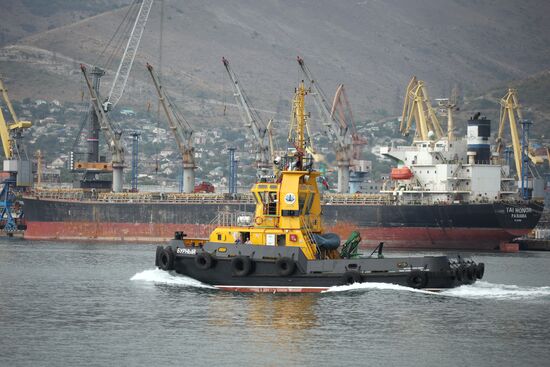 Russia Novorossiysk Commercial Sea Port