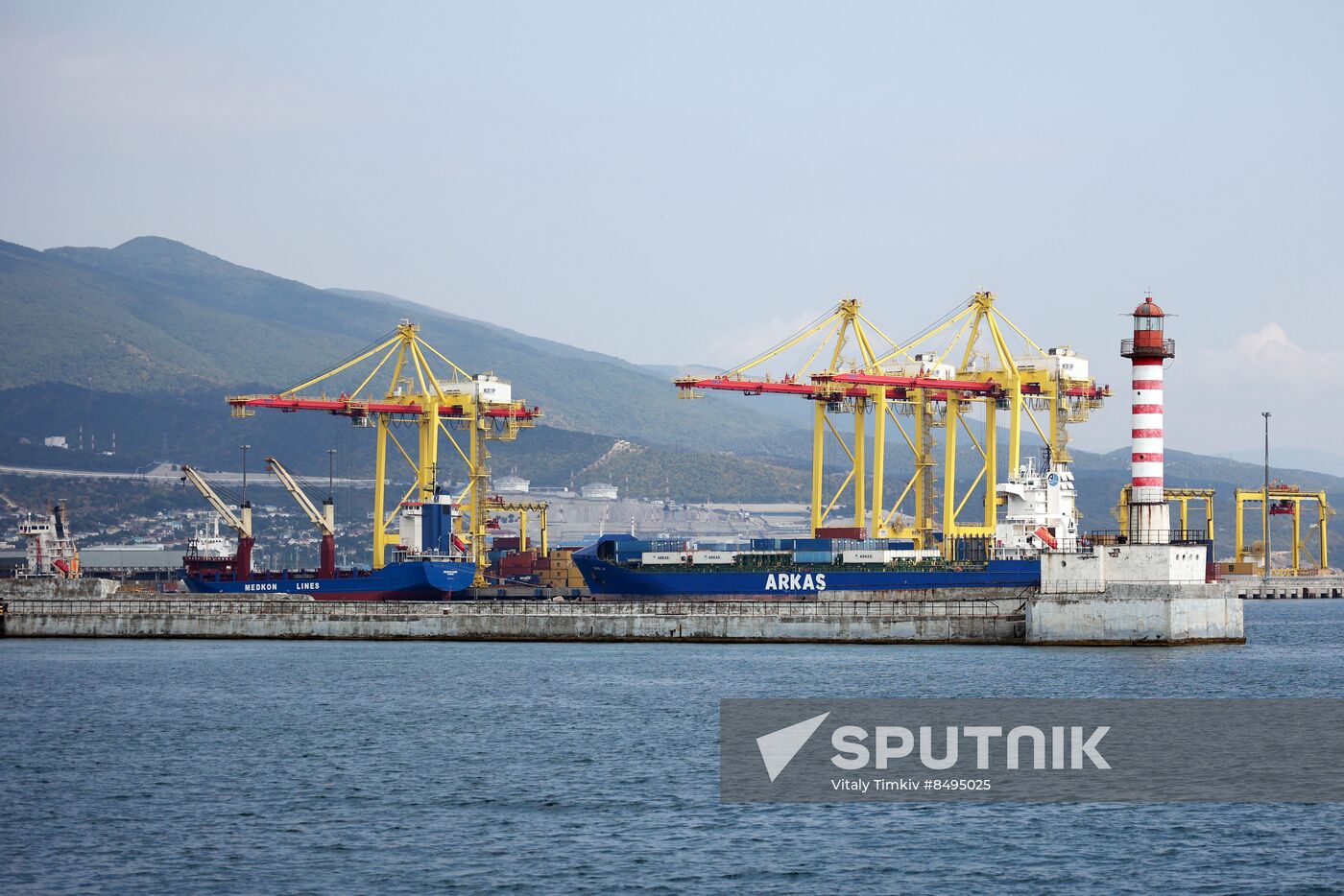 Russia Novorossiysk Commercial Sea Port