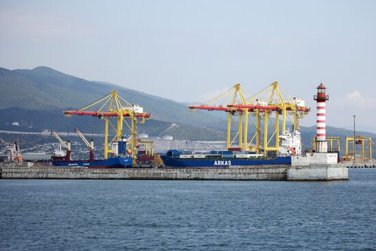 Russia Novorossiysk Commercial Sea Port