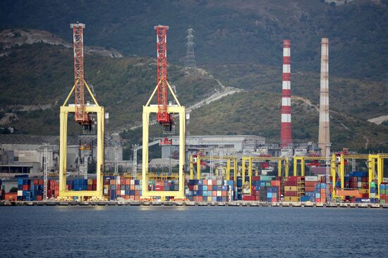 Russia Novorossiysk Commercial Sea Port