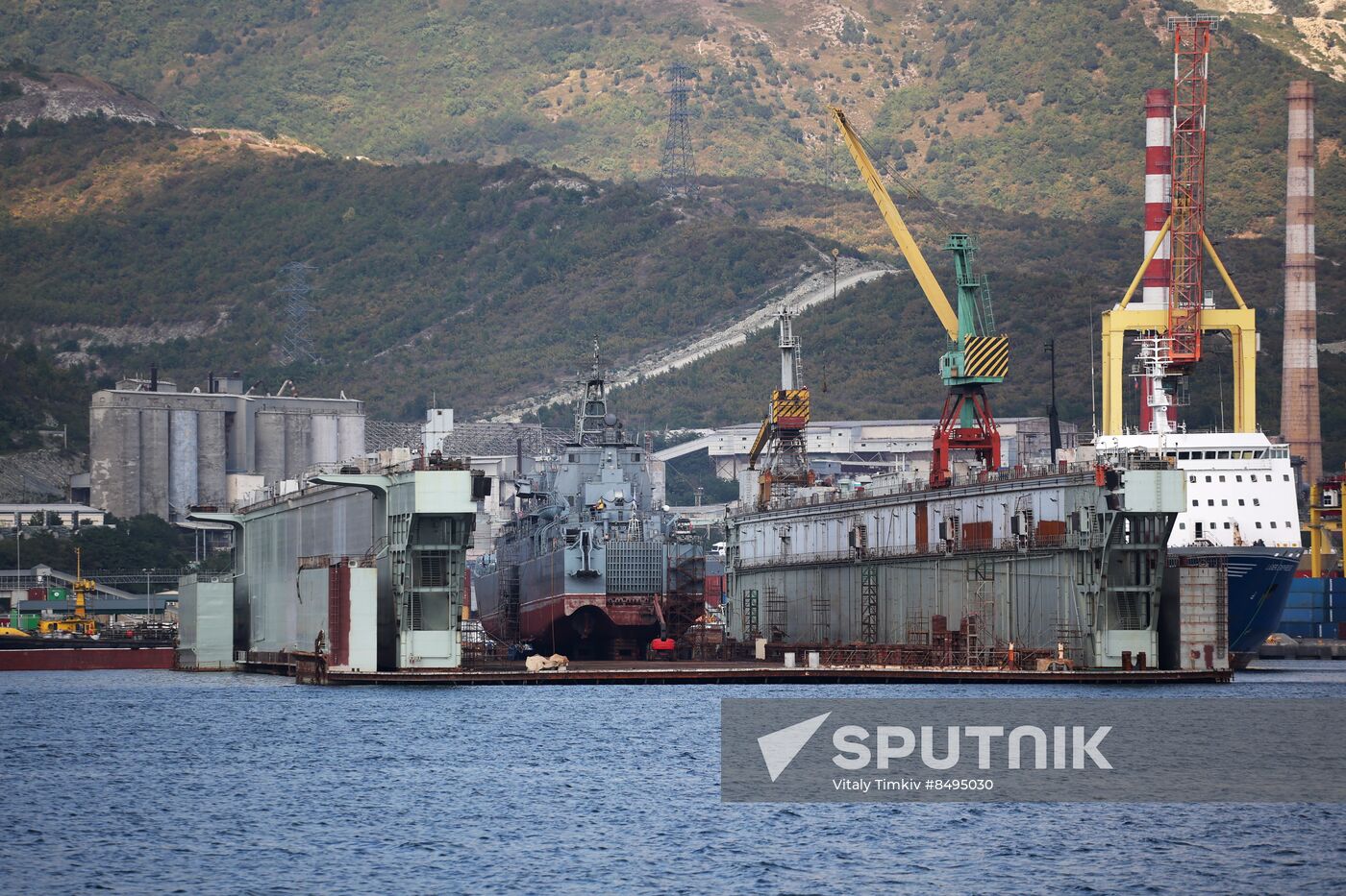 Russia Novorossiysk Commercial Sea Port