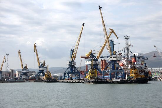 Russia Novorossiysk Commercial Sea Port