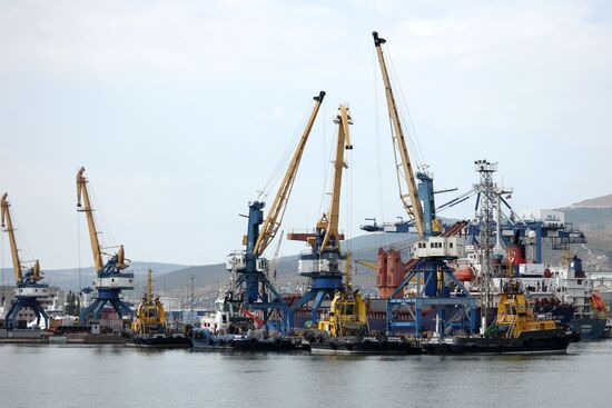 Russia Novorossiysk Commercial Sea Port