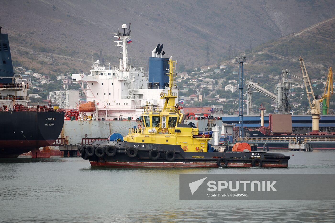 Russia Novorossiysk Commercial Sea Port