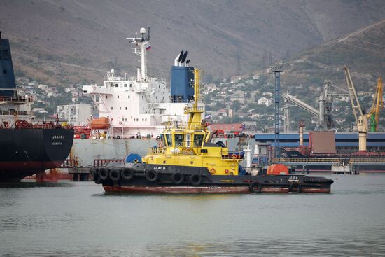 Russia Novorossiysk Commercial Sea Port