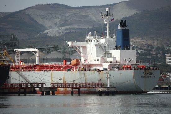 Russia Novorossiysk Commercial Sea Port