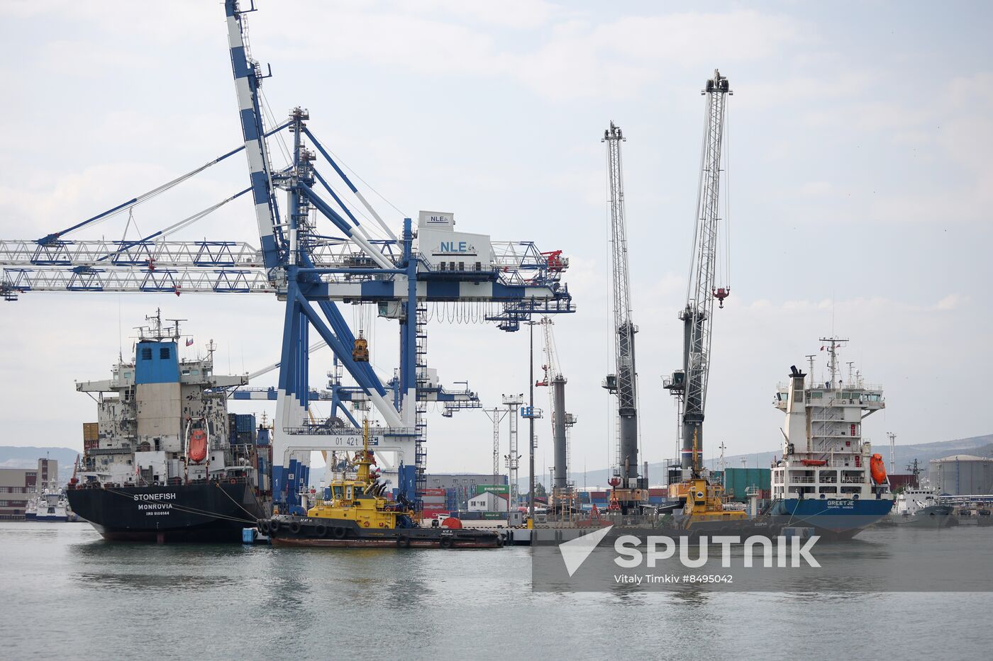 Russia Novorossiysk Commercial Sea Port