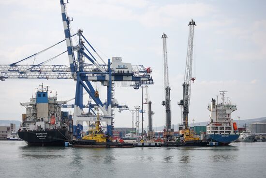 Russia Novorossiysk Commercial Sea Port