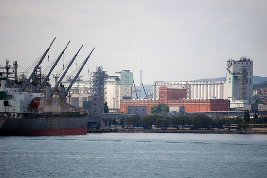 Russia Novorossiysk Commercial Sea Port