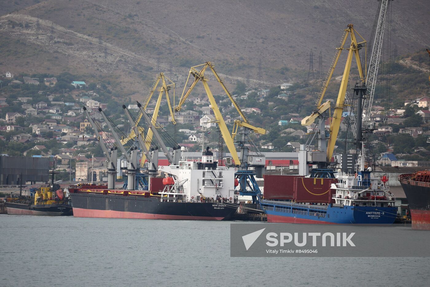 Russia Novorossiysk Commercial Sea Port