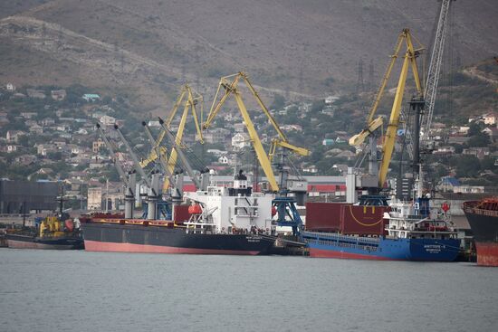 Russia Novorossiysk Commercial Sea Port