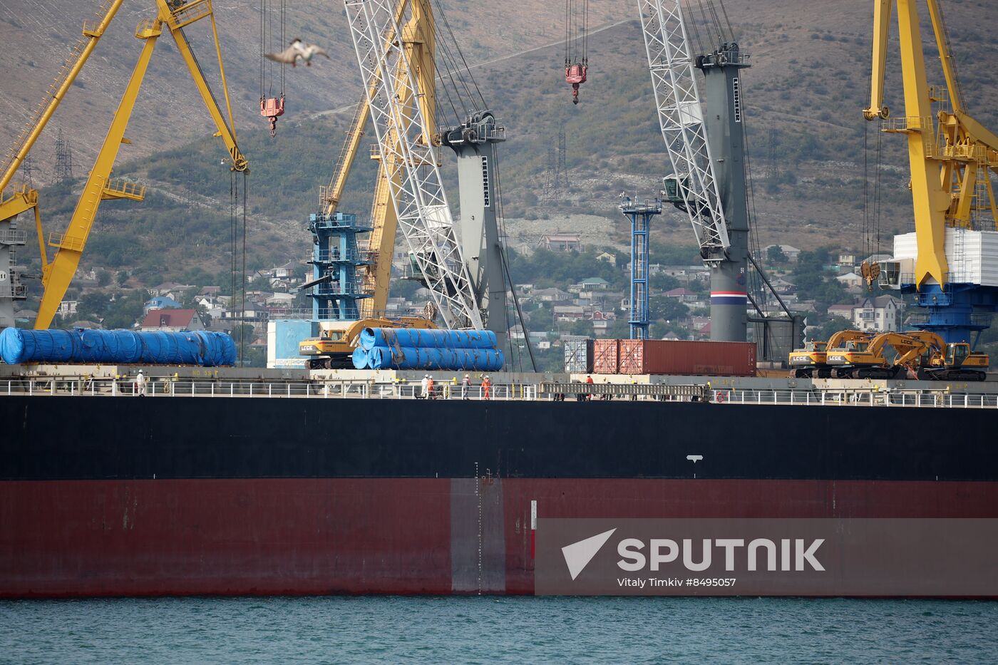 Russia Novorossiysk Commercial Sea Port