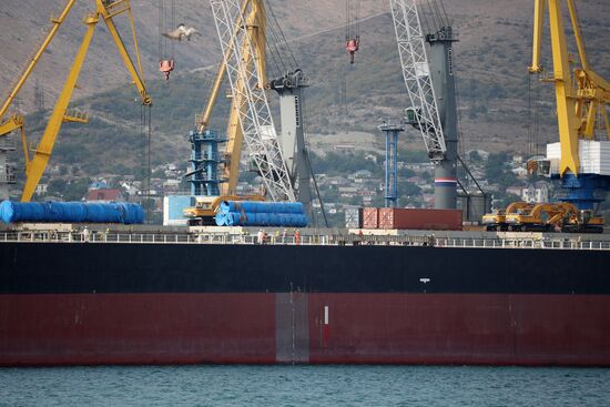 Russia Novorossiysk Commercial Sea Port