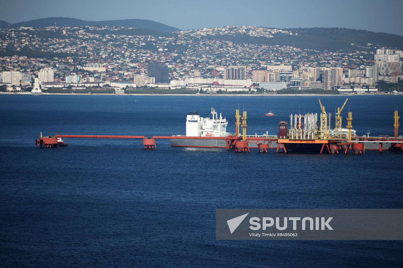 Russia Novorossiysk Commercial Sea Port