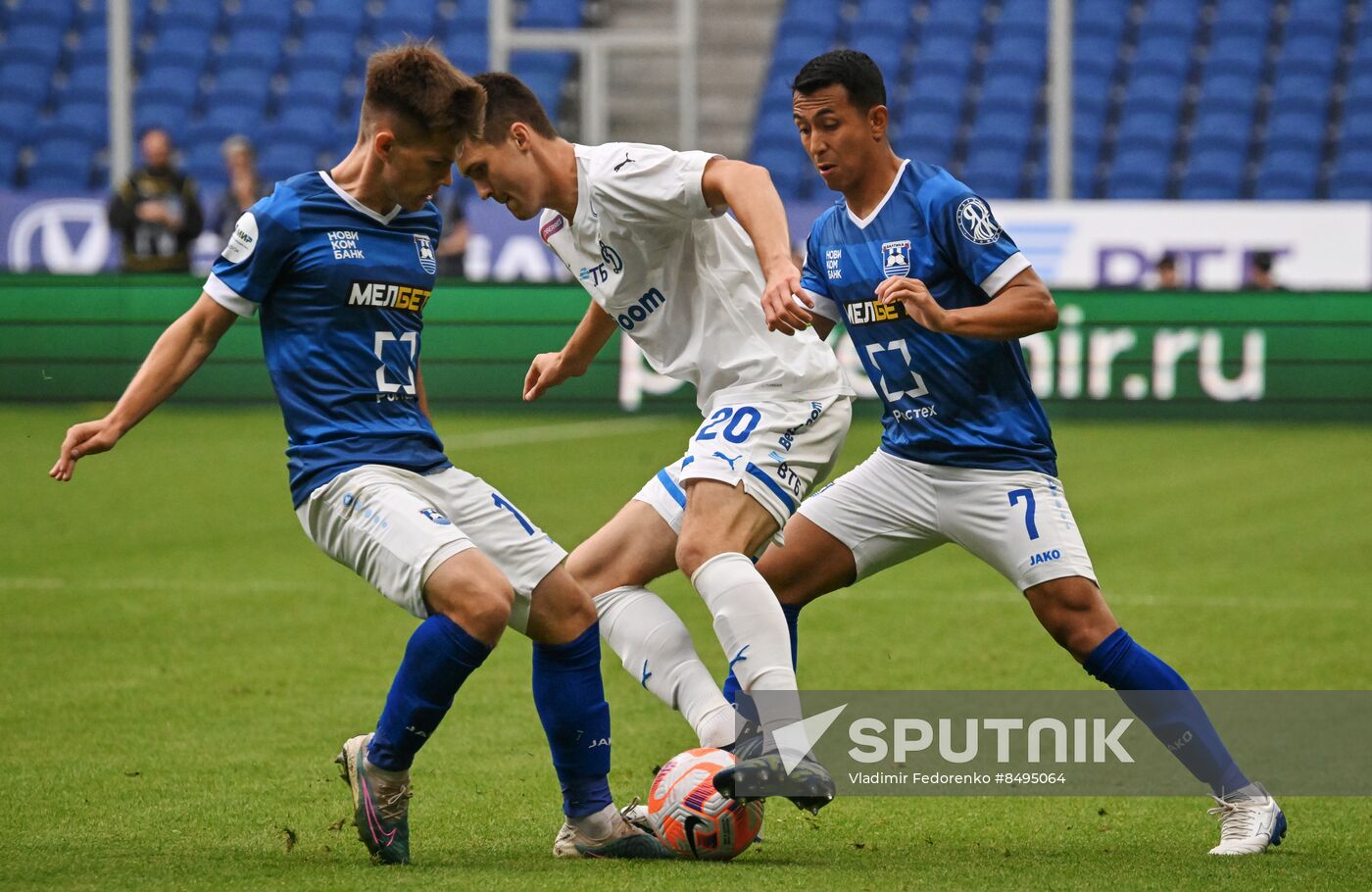 Russia Soccer Premier-League Dynamo - Baltika