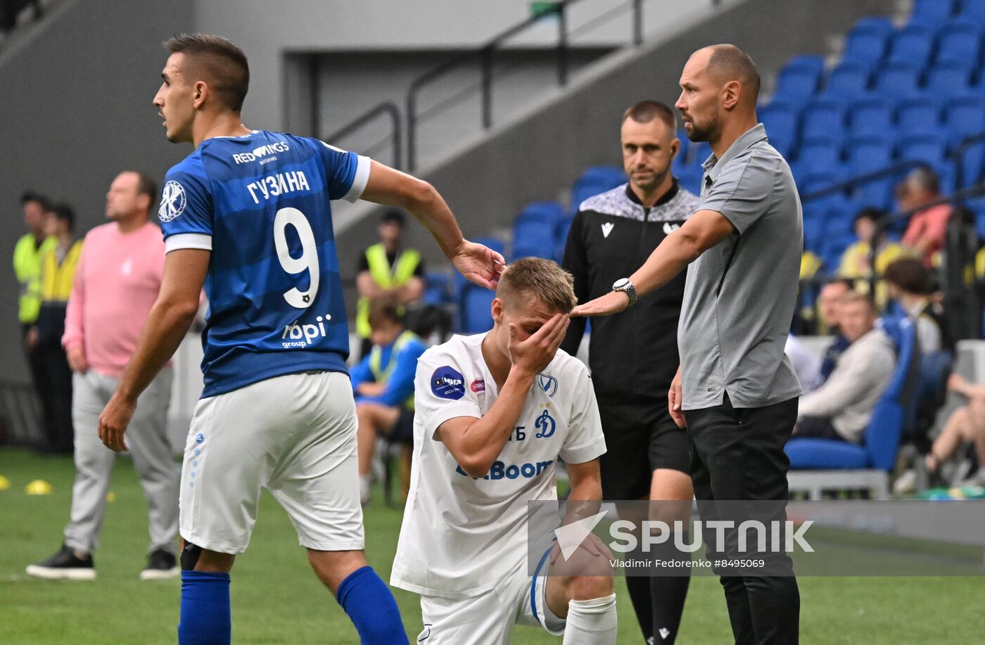 Russia Soccer Premier-League Dynamo - Baltika