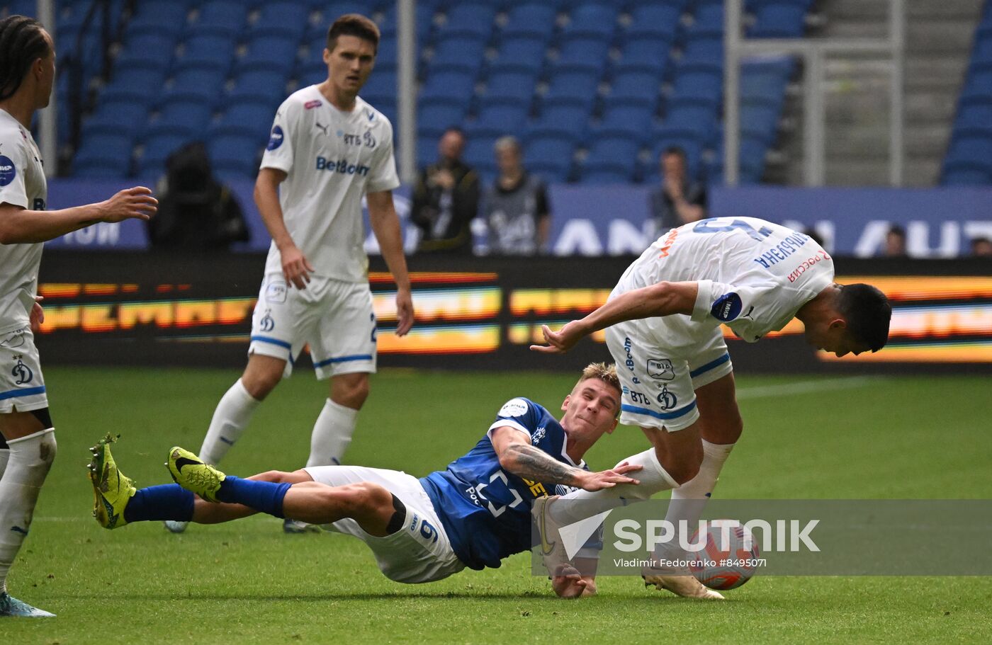 Russia Soccer Premier-League Dynamo - Baltika