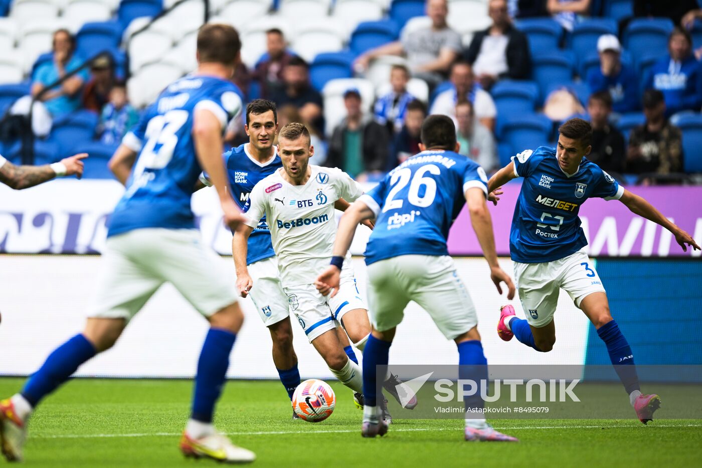 Russia Soccer Premier-League Dynamo - Baltika