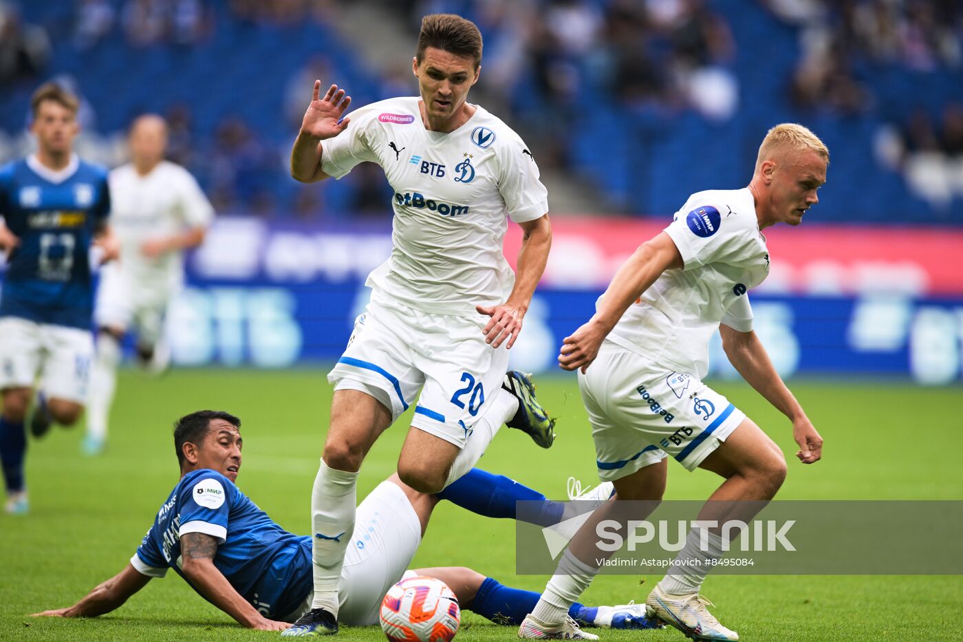 Russia Soccer Premier-League Dynamo - Baltika