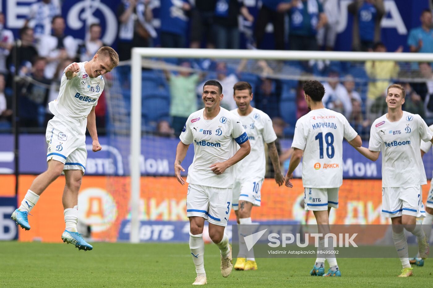 Russia Soccer Premier-League Dynamo - Baltika