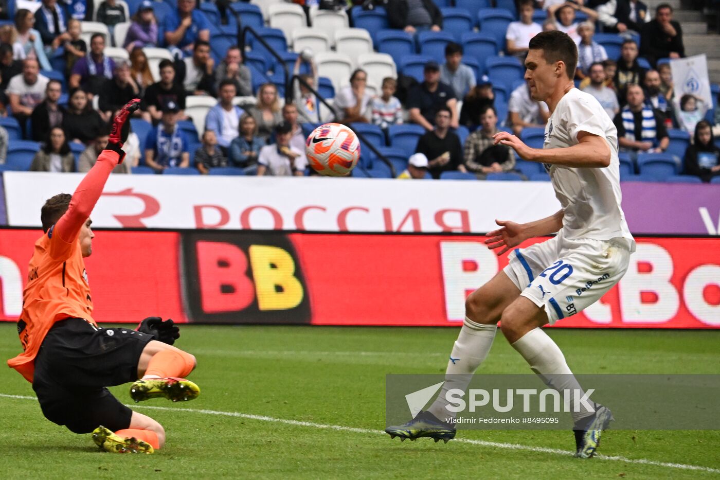 Russia Soccer Premier-League Dynamo - Baltika