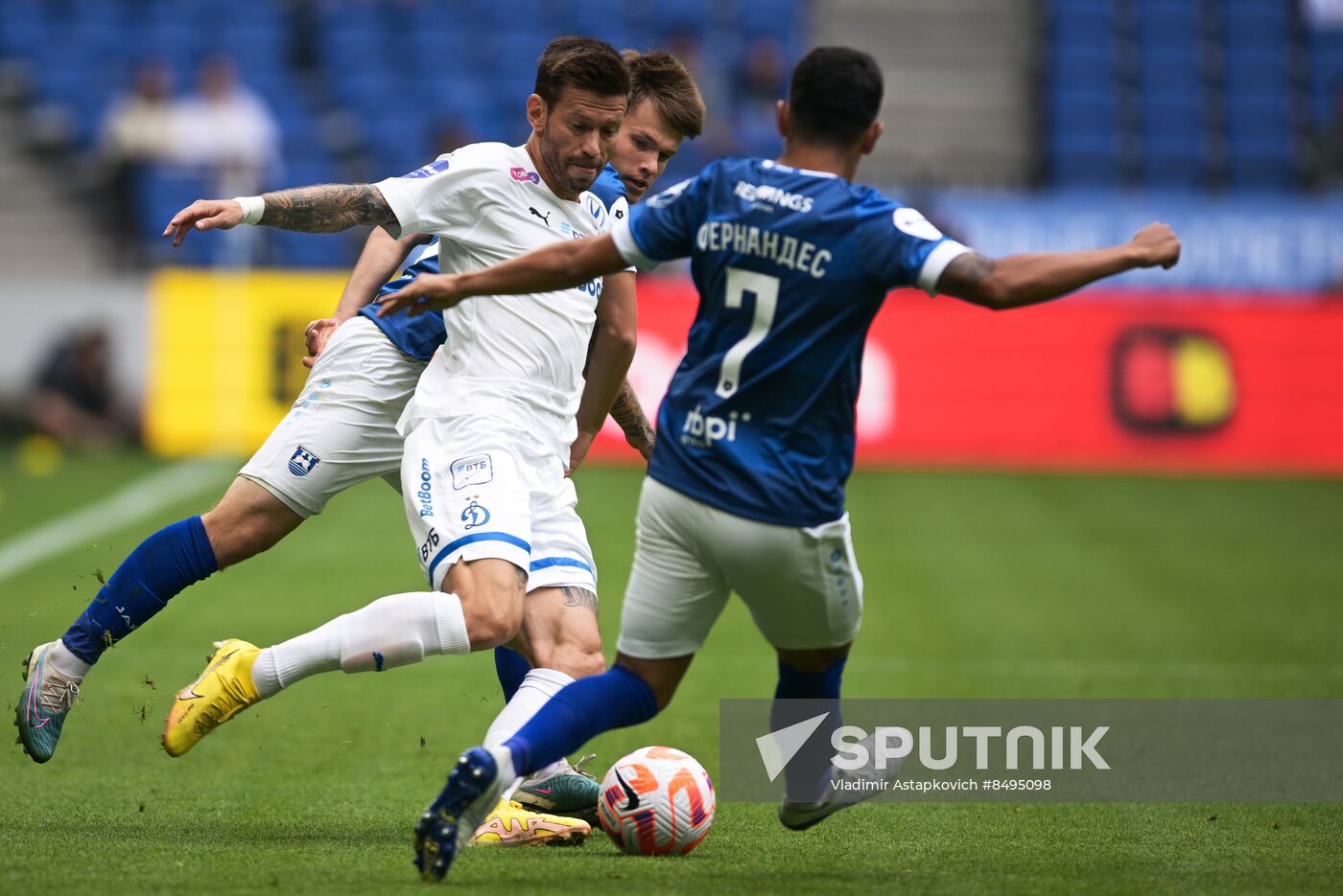 Russia Soccer Premier-League Dynamo - Baltika