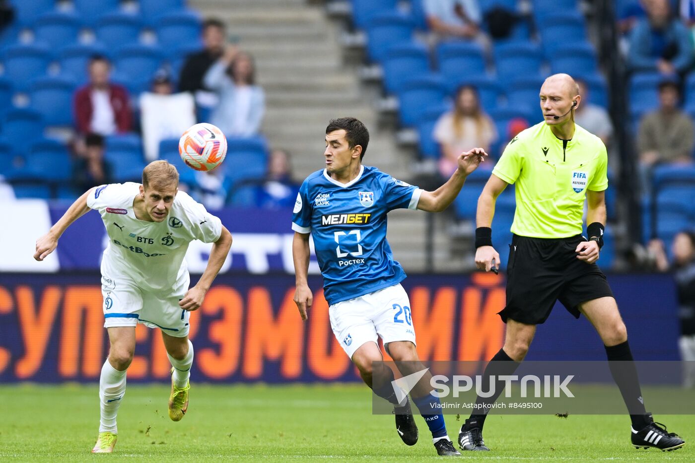 Russia Soccer Premier-League Dynamo - Baltika