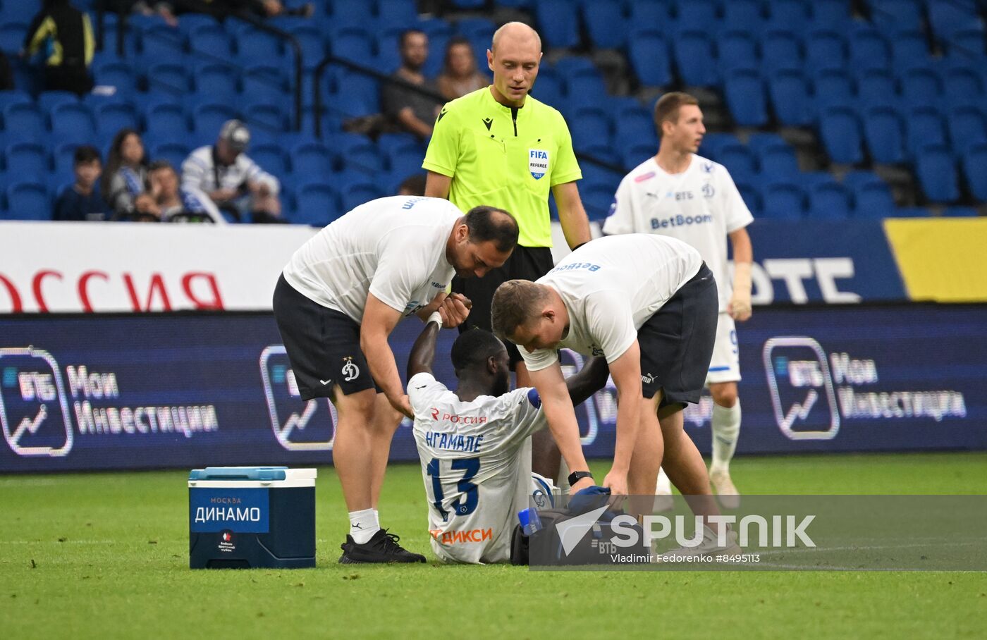 Russia Soccer Premier-League Dynamo - Baltika