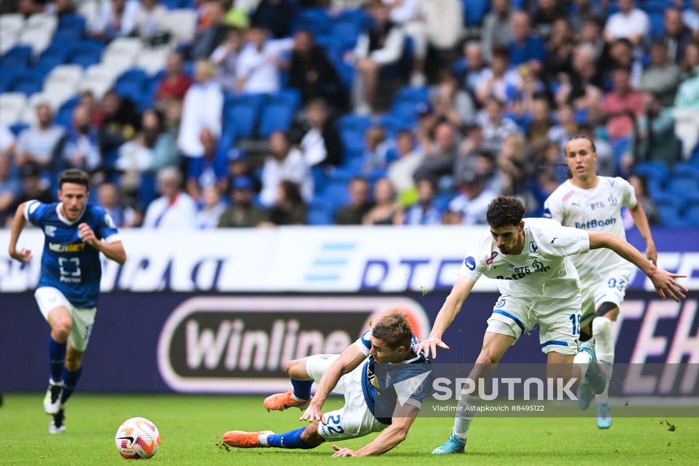 Russia Soccer Premier-League Dynamo - Baltika