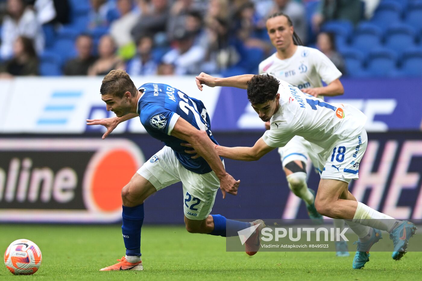 Russia Soccer Premier-League Dynamo - Baltika