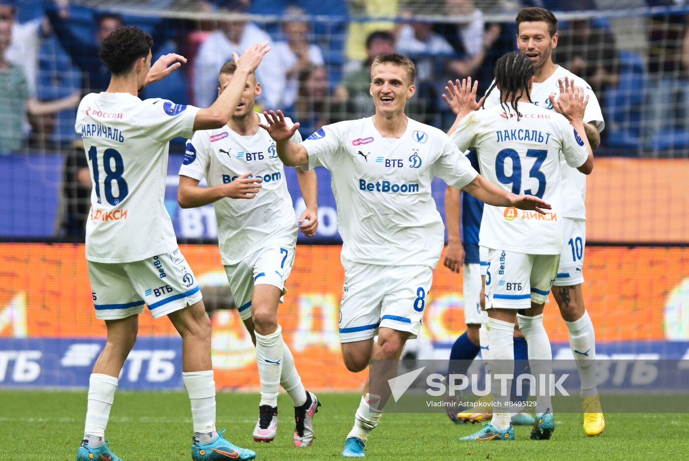 Russia Soccer Premier-League Dynamo - Baltika