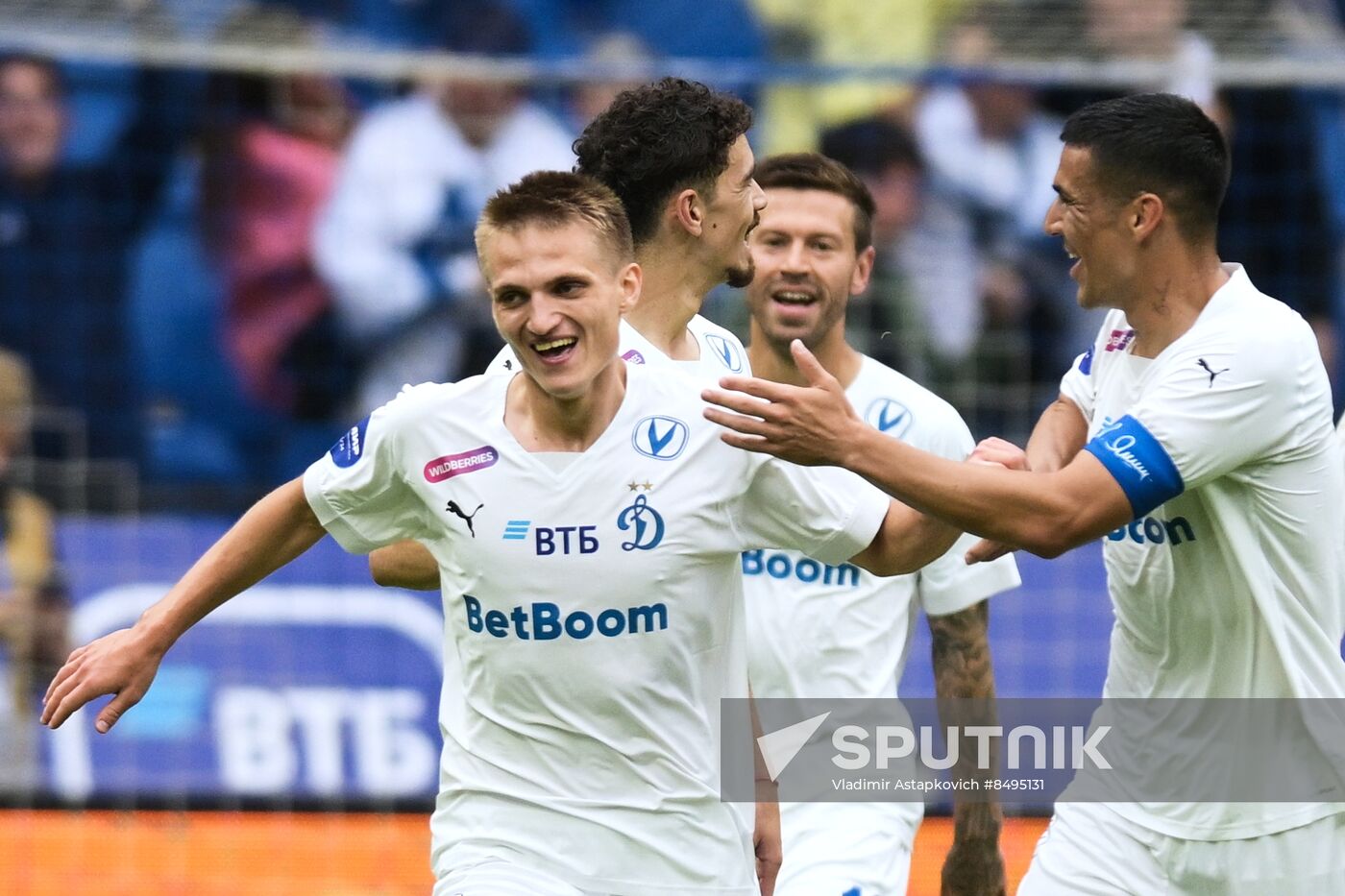 Russia Soccer Premier-League Dynamo - Baltika