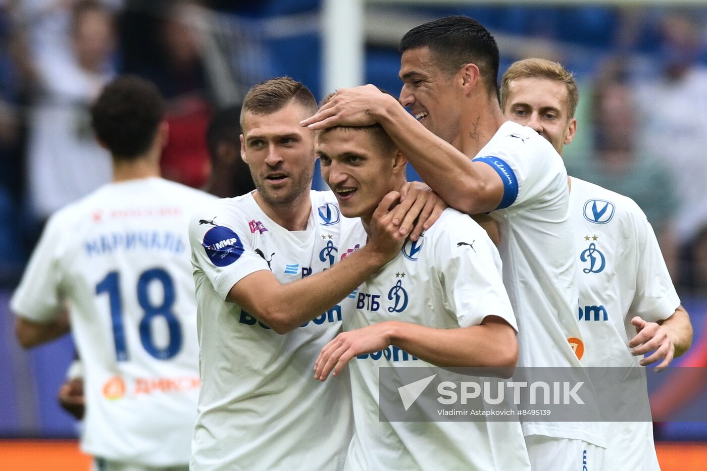 Russia Soccer Premier-League Dynamo - Baltika