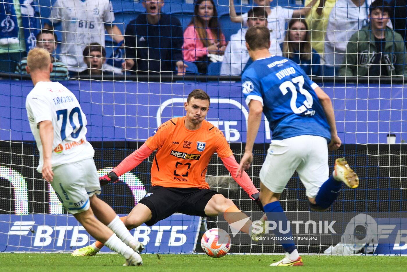 Russia Soccer Premier-League Dynamo - Baltika