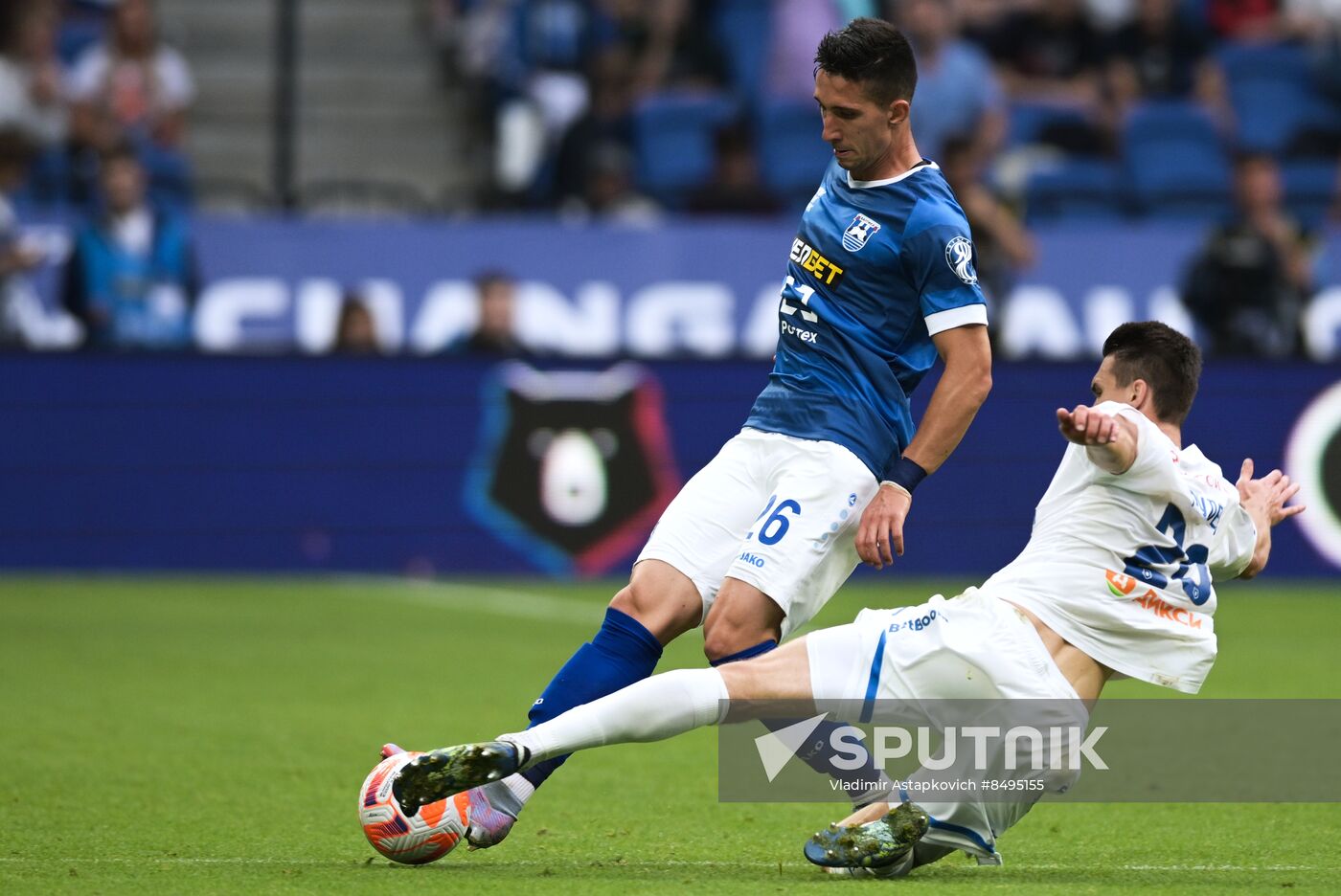 Russia Soccer Premier-League Dynamo - Baltika