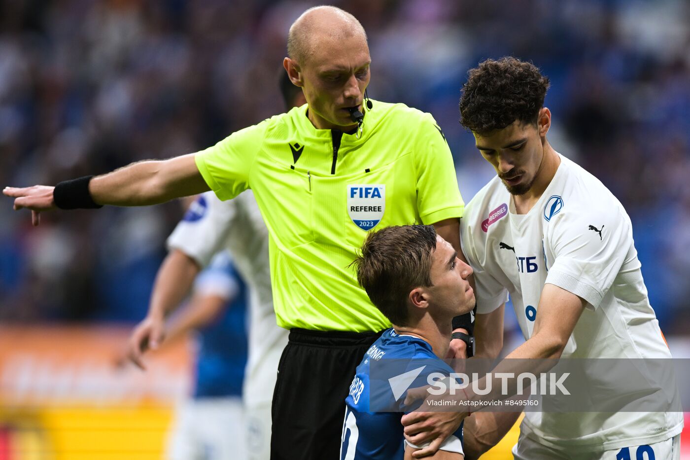 Russia Soccer Premier-League Dynamo - Baltika