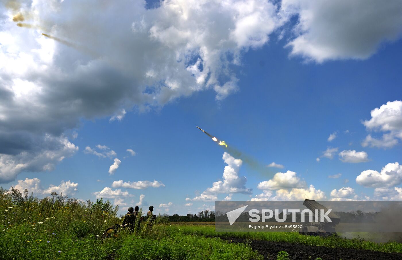 Russia Ukraine Military Operation Artillery Units