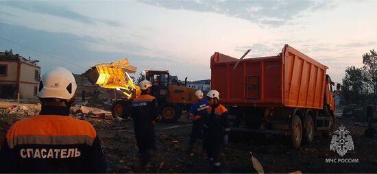 Russia Gas Station Explosion