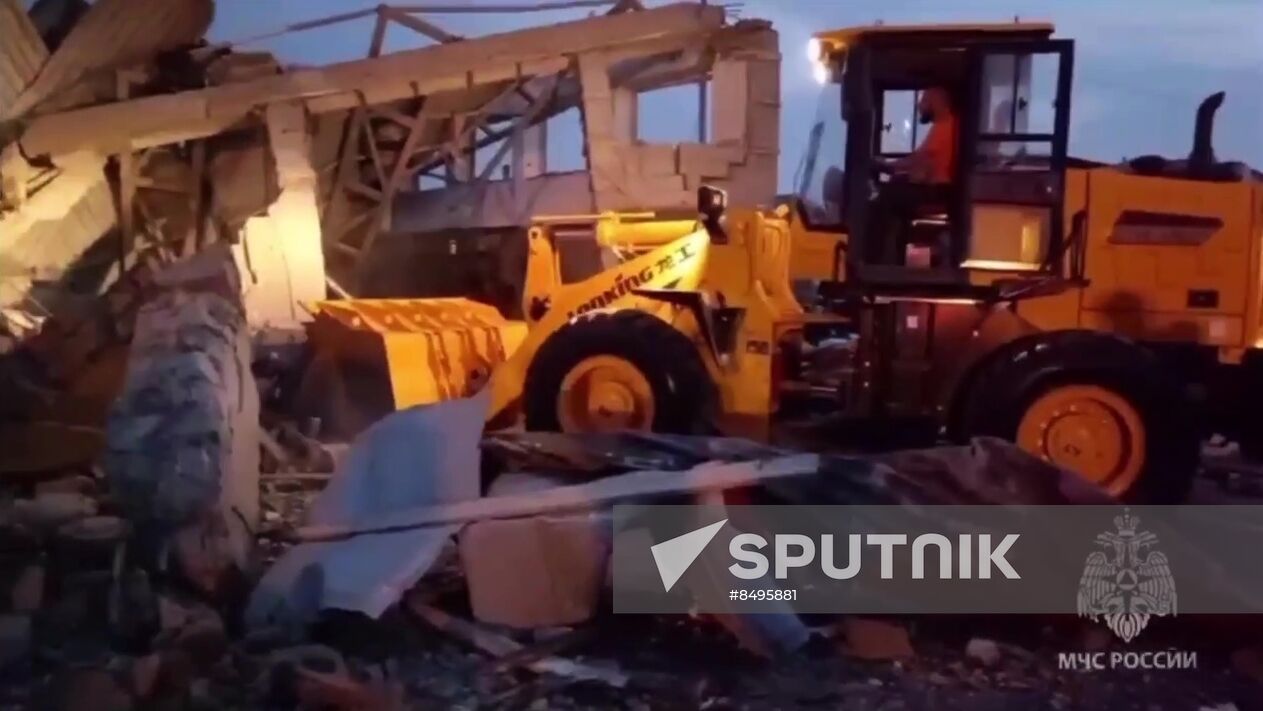 Russia Gas Station Explosion