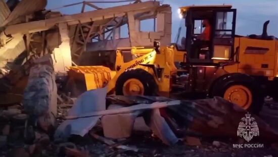 Russia Gas Station Explosion