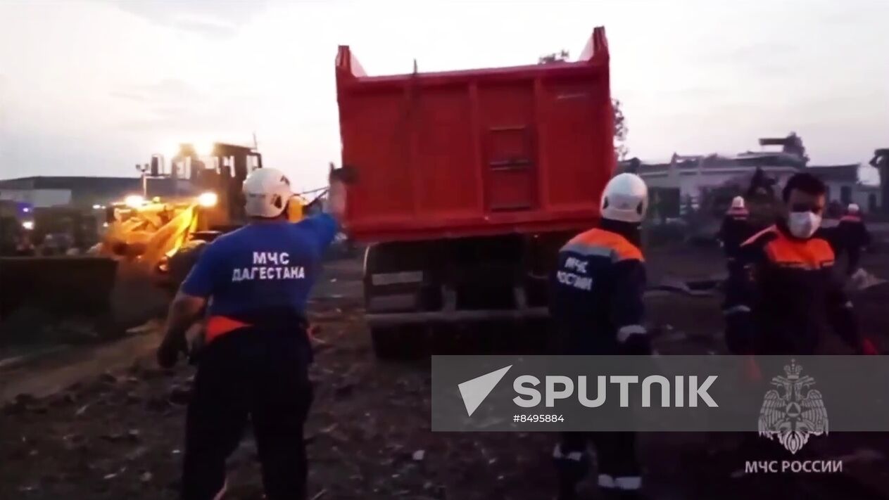 Russia Gas Station Explosion